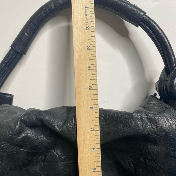 Camilla Alves Black Leather Converse Crossbody Handbag EUC - Picture 10 of 14